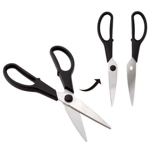 厨房剪刀可拆式厨用料理剪可调节厚度切片器 商品图2