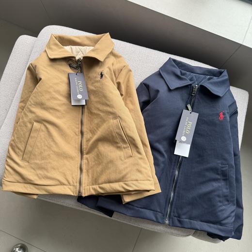 D111732新款立体logo小标刺绣薄棉衣外套男女宝宝同款 商品图4