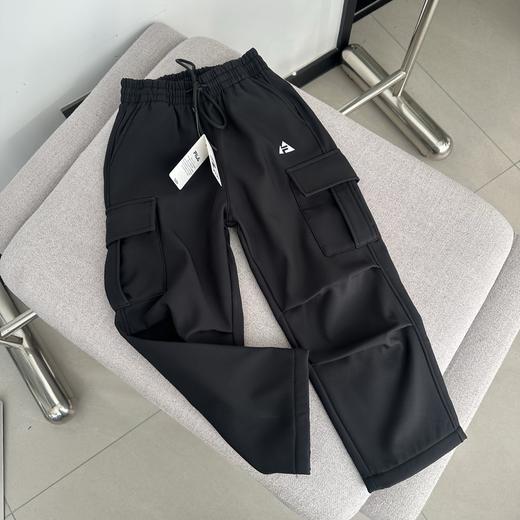 D111731冬季双兜捏褶软壳加绒四色工装裤男女宝宝款 商品图4