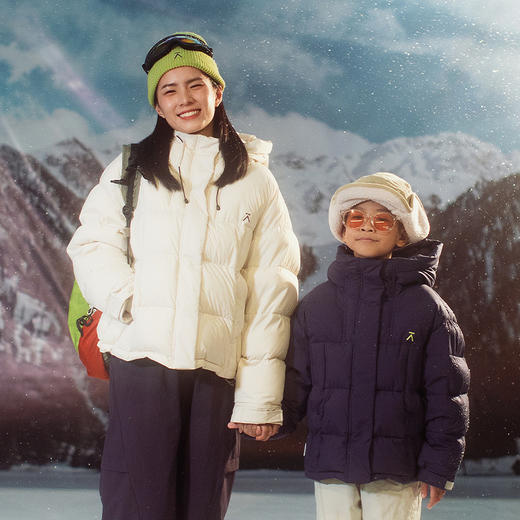 【品牌特惠】ACMEITEM爱棵米亲子款连帽羽绒服GAG3110300G/GAG3113123G 商品图3