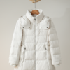西子/【热颂】90白鸭绒650+蓬松度压胶绗缝连帽羽绒服/YRXS0482 商品缩略图2