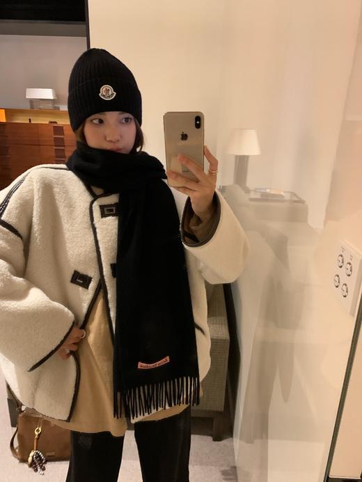 Acn*e 经典纯色围巾 商品图11