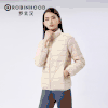 90%白鸭绒填充 男女款轻薄立领短款羽绒服   A-5448 商品缩略图0