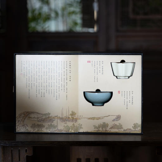 上新了·故宫×平仄珍藏传承系列五大名窑  独家赠品赠完即止【赠品1：盘香套组，香味随机】,【赠品2:姜茶饮，口味随机】 商品图4