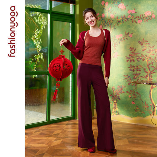 F15957 醋酸羊毛阔腿 禅逸休闲长裤 商品图10