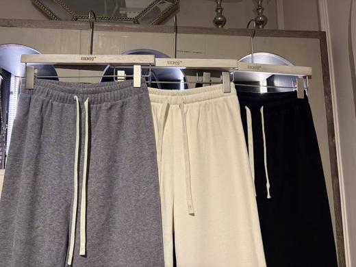 【门店同款】ENJOY冬季软糯抽绳加厚直筒裤 167643227 商品图1