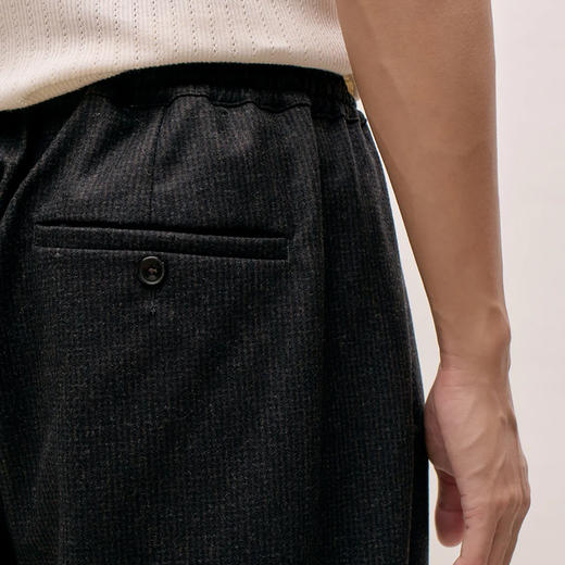A KIND OF GUISE SAMURAI TROUSERS 意大利羊毛宽松直筒裤 商品图3