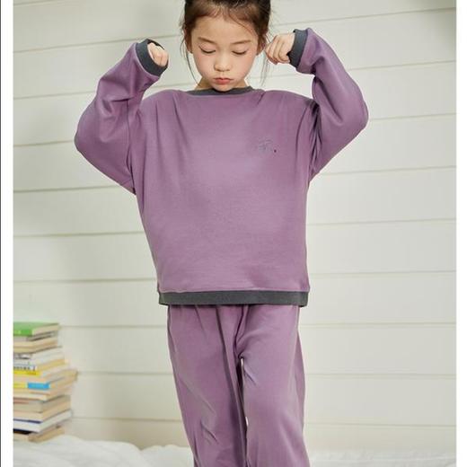 runrungo儿童秋冬换季家居服合集 | 柔光撞色设计、轻盈柔软不厚重、居家穿着舒适、透气保暖【HZ】 商品图11