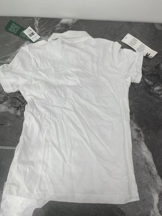 瑕疵Lacoste/法国鳄鱼 男女同款大鳄鱼印花柔软纯棉短袖Polo衫PH0410 商品图1