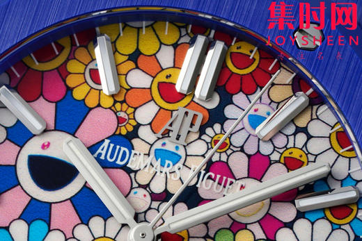 爱彼 APS皇家橡树15500系列 皇家橡树全陶瓷 15500陶瓷壳 蓝陶瓷 太阳花 笑脸花朵盘 男士腕表 新到货，凭借陶瓷材质与Cal.4302一体机 商品图3