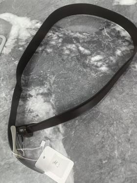 瑕疵HUGO BOSS/胡戈波士 男士皮质商务休闲金属头针扣式腰带皮带