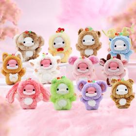 【官方正品】2025十五运吉祥物十二生肖盲盒挂件 盲盒手办礼物