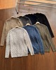 D111729男款秋冬精典款加厚七色绞花圆领毛衣 商品缩略图1