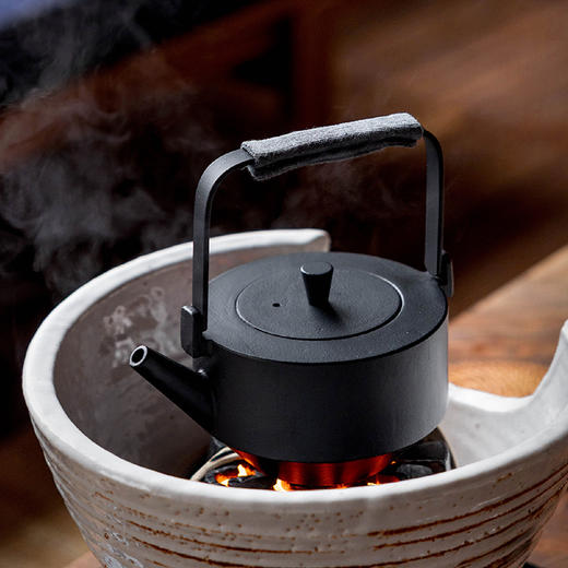 木墨|平均提梁铸铁壶-分销 商品图0