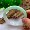 派瑞翡翠 翡翠手镯 糯冰 浅绿 商品缩略图3