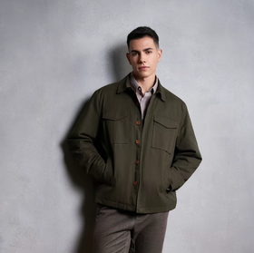 G2000男装FW25商场新款休闲剪裁夹克外套58181094