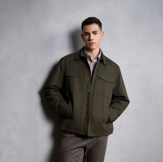 G2000男装FW25商场新款休闲剪裁夹克外套58181094 商品图0