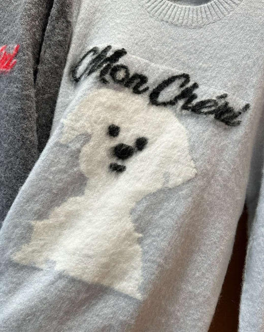 原单moco绵羊毛修狗毛衣111206 商品图10