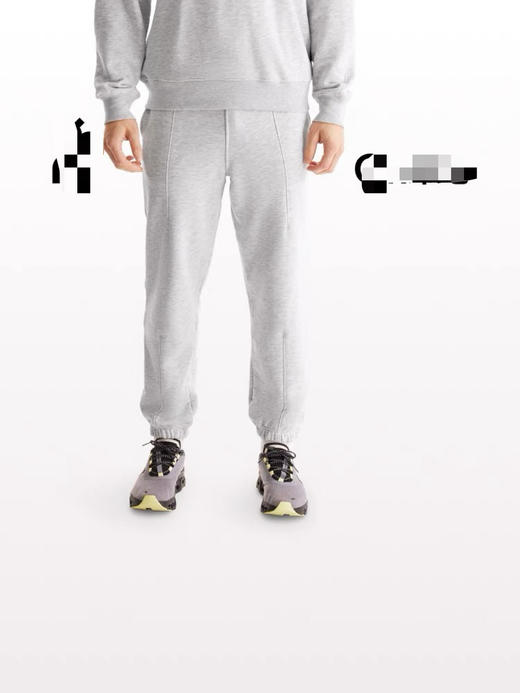 1118-2 老朱自留 渠道圆正 on男女同款加绒休闲慢跑裤 松弛休闲 舒适保暖 商品图5