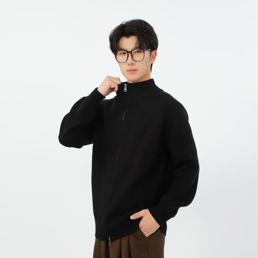 基础纯色韩系质感结构开衫-纪念日百货门店同款167749574 商品图1