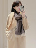 【高品质私服】【IC全羊绒围巾】山羊绒的保暖性佳，打造温暖柔软的舒适手感N1121-CC【无标出货 介意慎拍】 商品缩略图1