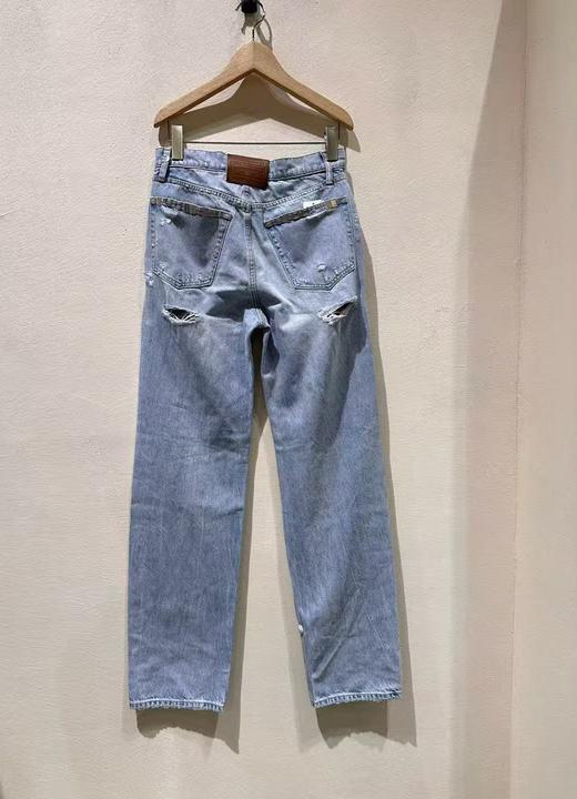 特价 女款破洞牛仔裤长裤LA002 商品图1