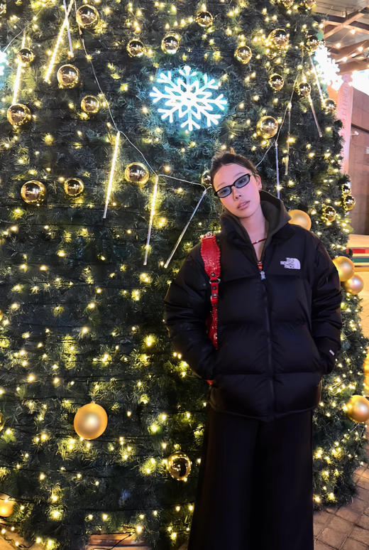 北家拼色保暖700蓬羽绒含羽绒冬季立领棉服 商品图11