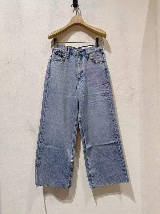 女款薄款牛仔裤长裤LA 商品图0