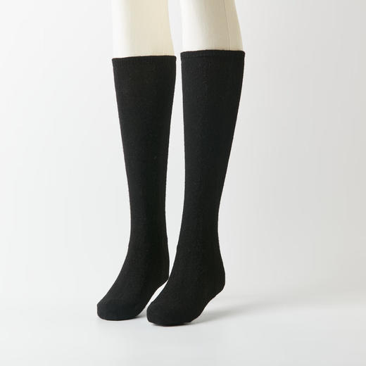 NITORI宜得力家居 秋冬保暖袜女士中筒保暖袜长筒袜羊毛混袜 商品图4