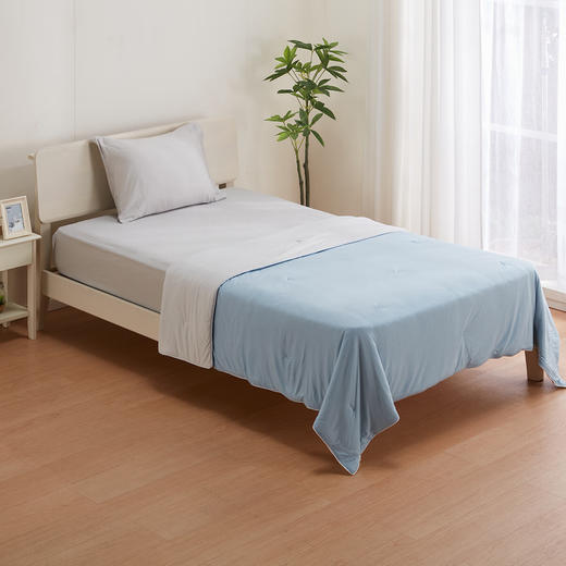 夏天床上用品空调被冷感被凉感云柔薄被 商品图0