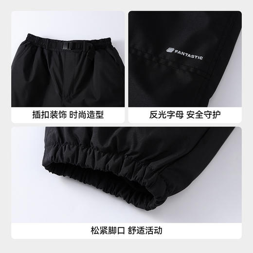 【实体店同款】男童全腰梭织羽绒裤冬季新款安奈儿童装AB546053 商品图4