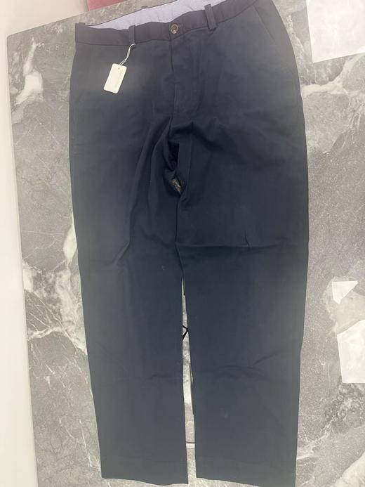 瑕疵Brooks brothers/布克兄弟 Clark Fit 男士纯色直筒休闲长裤 商品图1
