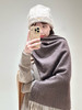 【高品质私服】【IC全羊绒围巾】山羊绒的保暖性佳，打造温暖柔软的舒适手感N1121-CC【无标出货 介意慎拍】 商品缩略图2