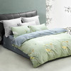 [水星家纺]倩影摇曳全棉抗菌四件套(被套: 200*230cm、床单: 230*250cm、枕套: 46*72cm*2  ) 商品缩略图8
