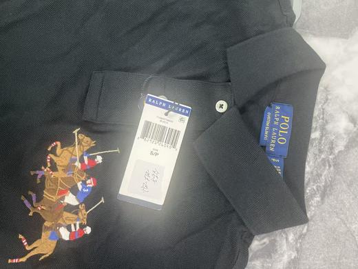 瑕疵POLO RALPH LAUREN 男CUSTOM SLIM FIT纯棉3号刺绣马标透气POLO衫 商品图2