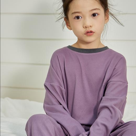 runrungo儿童秋冬换季家居服合集 | 柔光撞色设计、轻盈柔软不厚重、居家穿着舒适、透气保暖【HZ】 商品图9