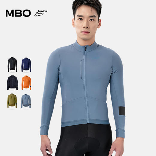 MBO男子气质抓绒长袖骑行服 秋冬户外骑行保暖外套 光年 商品图3