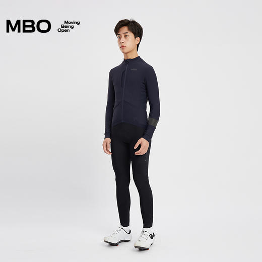 MBO男子气质抓绒长袖骑行服 秋冬户外骑行保暖外套 光年 商品图6