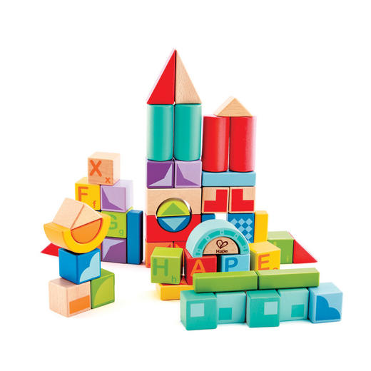 Hape55粒几何启蒙积木 商品图4