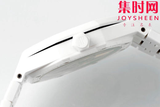 爱彼 APS皇家橡树15500系列 皇家橡树全陶瓷 15500陶瓷壳 白陶瓷 男士腕表 新到货，凭借陶瓷材质与Cal.4302一体机 商品图7