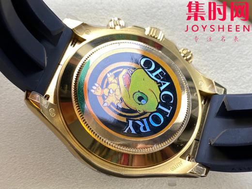 劳力士新款 QF配重版 重量150克+ 迪通拿黄金陨石面配重版 4130机 男士腕表 商品图6