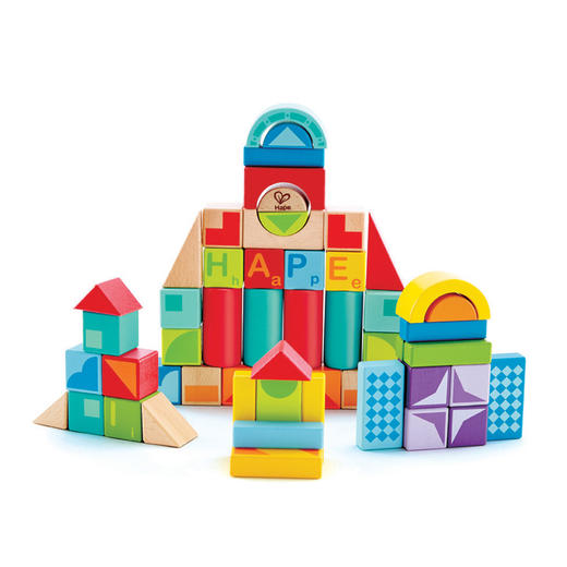 Hape55粒几何启蒙积木 商品图2