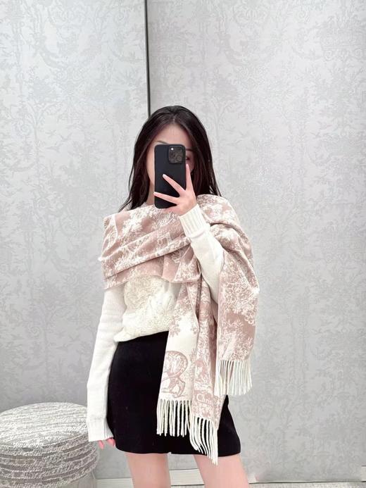 迪奥 新款 动物园印花围巾（DSX） 商品图3