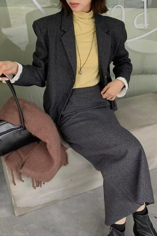 Le Malene 高级感气质通勤羊毛西装套装 21572 商品图1