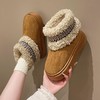 雪地靴女冬季韩版加绒保暖高帮EVA厚底防滑包跟棉拖鞋女 商品缩略图1