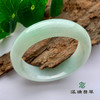 派瑞翡翠 翡翠手镯 糯冰 浅绿 商品缩略图0