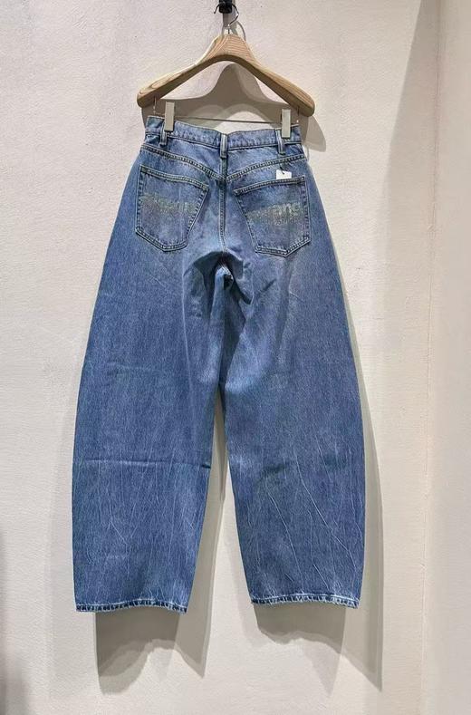 女款弯刀牛仔裤长裤LA002 商品图1