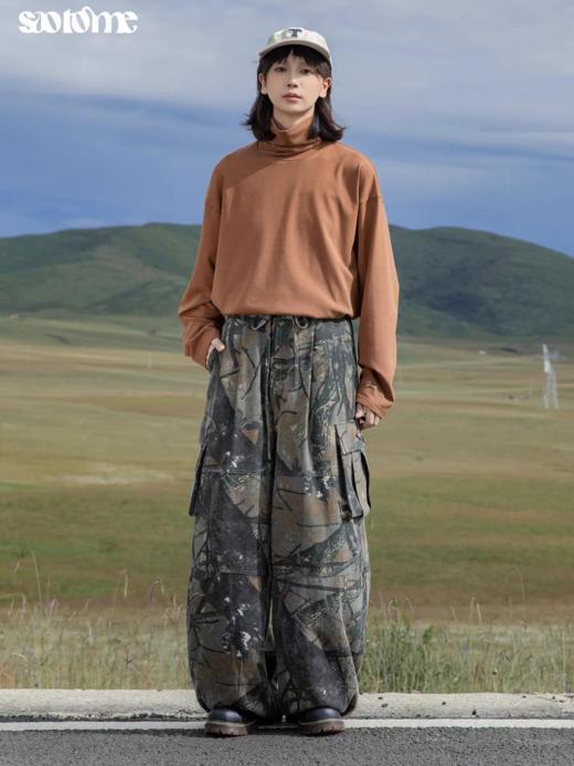 早乙女惠子saotome/STMTX141447/亨利领高领自发热打底衫 商品图1