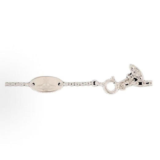 春日限定【抢先购】Vivienne西太后蝴蝶结透明球项链银色/耳饰银色 -mi_bba 商品图6