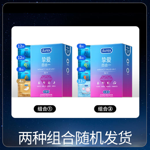 杜蕾斯挚爱四合一36只 商品图8